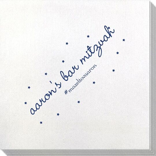 Sweet Little Stars Bamboo Luxe Napkins