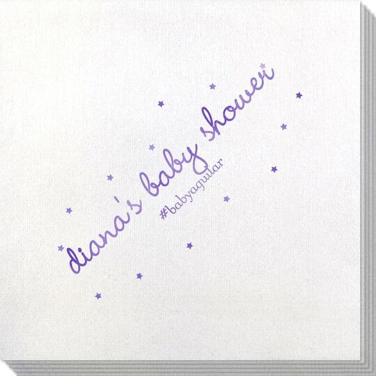 Sweet Little Stars Bamboo Luxe Napkins