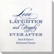 Love Laughter Ever After Bamboo Luxe Napkins Image 4 of 6