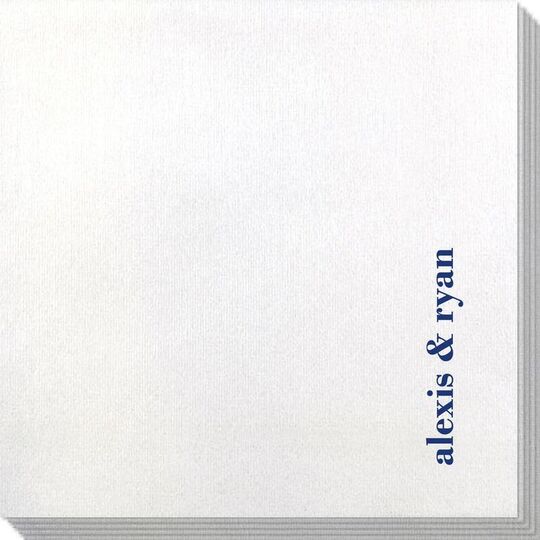 Always Flaunt Your Names Bamboo Luxe Napkins