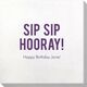 Bold Sip Sip Hooray Bamboo Luxe Napkins Image 1 of 4