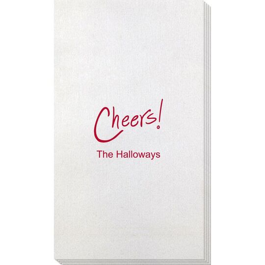 Fun Cheers Bamboo Luxe Guest Towels