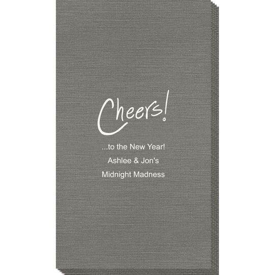 Fun Cheers Bamboo Luxe Guest Towels