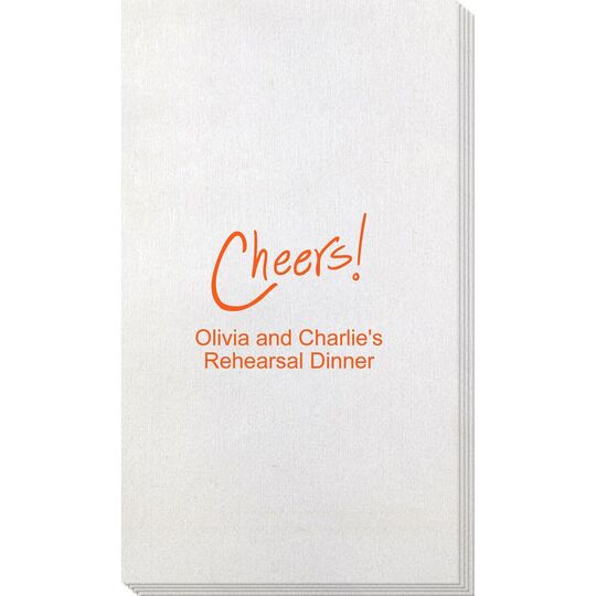 Fun Cheers Bamboo Luxe Guest Towels