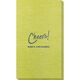 Fun Cheers Bamboo Luxe Guest Towels Image 1 of 7