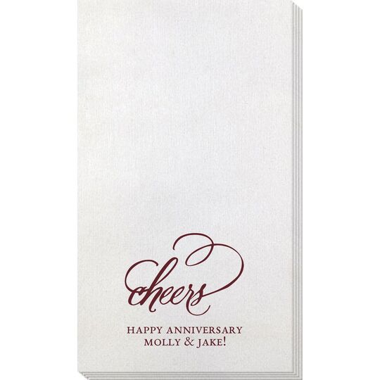 Refined Cheers Bamboo Luxe Guest Towels