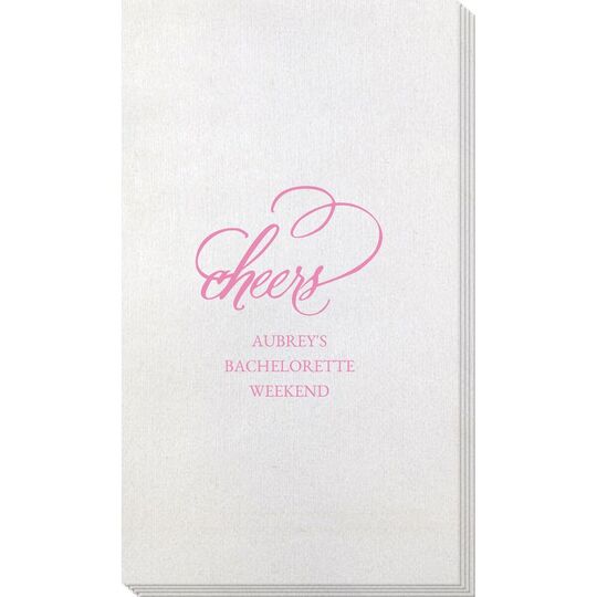 Refined Cheers Bamboo Luxe Guest Towels