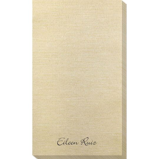 Always Flaunt Your Names Bamboo Luxe Guest Towels