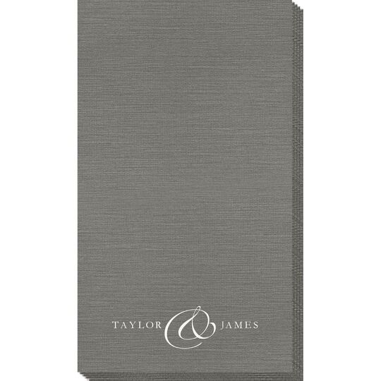 Elegant Ampersand Bamboo Luxe Guest Towels