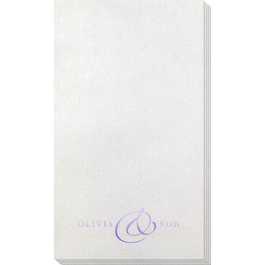 Elegant Ampersand Bamboo Luxe Guest Towels