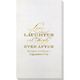 Love Laughter Ever After Bamboo Luxe Guest Towels Image 6 of 6