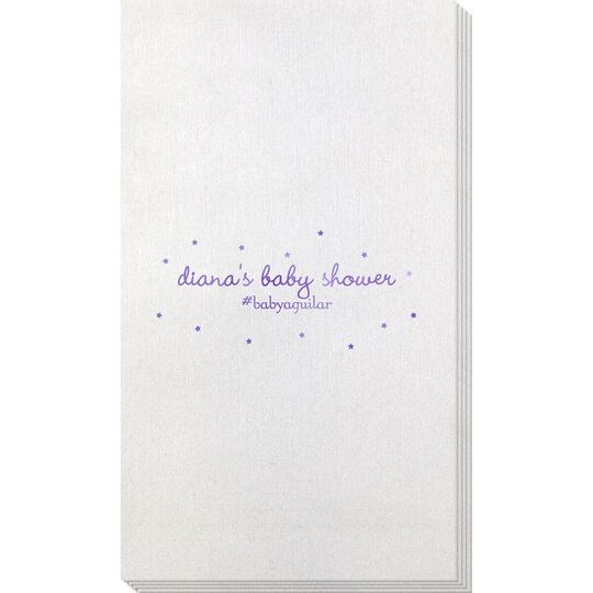 Sweet Little Stars Bamboo Luxe Guest Towels