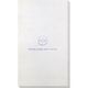 Circle Initials Bamboo Luxe Guest Towels Image 4 of 4