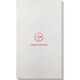 Circle Initials Bamboo Luxe Guest Towels Image 1 of 4