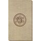 Double Circle Monogram Bamboo Luxe Guest Towels Image 2 of 5