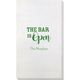 The Bar Is Open Bamboo Luxe Guest Towels Image 3 of 5