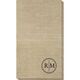 Petite Dotted Circle Duogram Bamboo Luxe Guest Towels Image 1 of 3