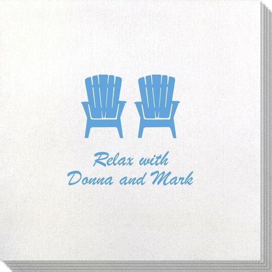 Adirondack Chairs Bamboo Luxe Napkins