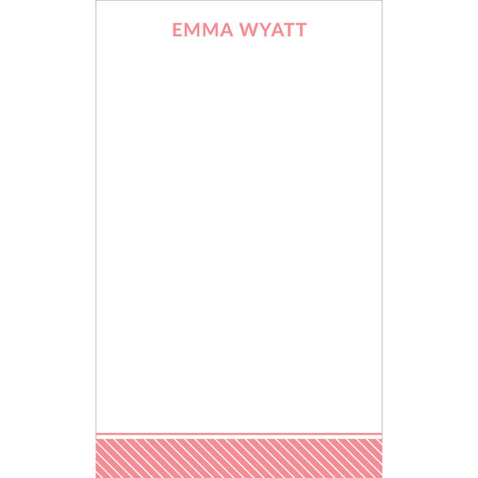 Striped Edge Jotter Cards
