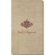Simply Ornate Scroll Bamboo Luxe Guest Towels Image 1 of 2