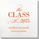 Classic Class of Graduation Bamboo Luxe Napkins Image 1 of 3