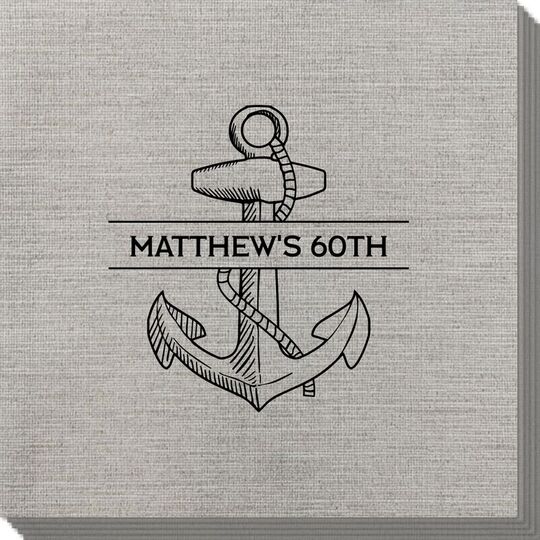 Anchor Name Bamboo Luxe Napkins