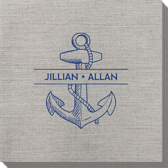 Anchor Name Bamboo Luxe Napkins