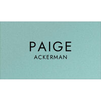 Contemporary Double Sided Shimmer Business Cards