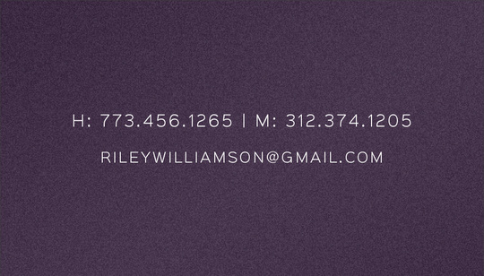 Personalized Contact Cards, Social Calling Cards | The Stationery ...