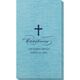 Fleur De Lis Cross Bamboo Luxe Guest Towels Image 2 of 3
