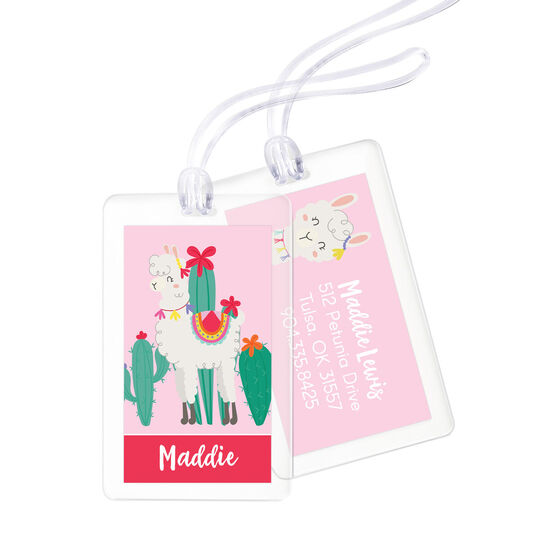 Llama Luggage Tags