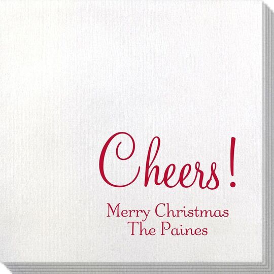 Perfect Cheers Bamboo Luxe Napkins