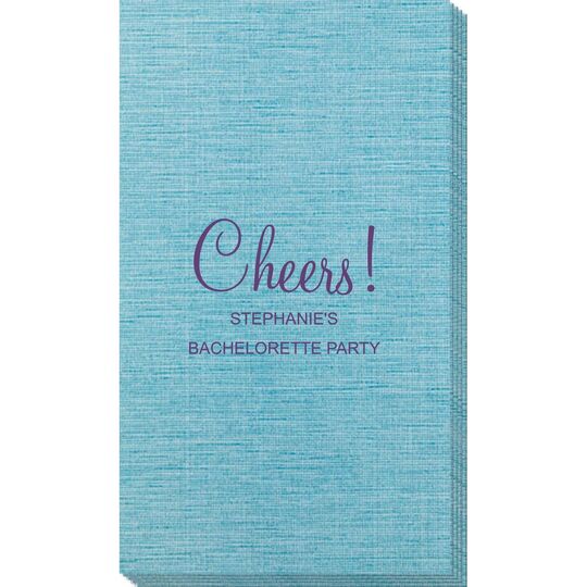 Perfect Cheers Bamboo Luxe Guest Towels