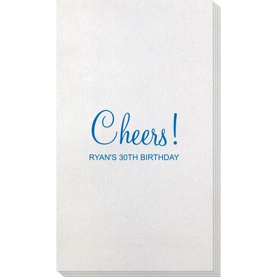 Perfect Cheers Bamboo Luxe Guest Towels