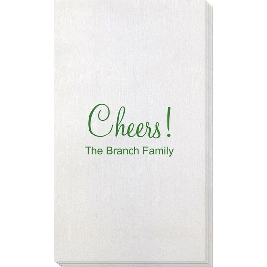 Perfect Cheers Bamboo Luxe Guest Towels