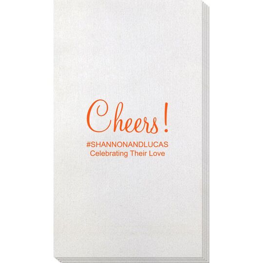 Perfect Cheers Bamboo Luxe Guest Towels