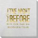 The Night Before Bamboo Luxe Napkins Image 1 of 2