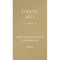 Vertical Diamond Motif Double Sided Shimmer Business Cards