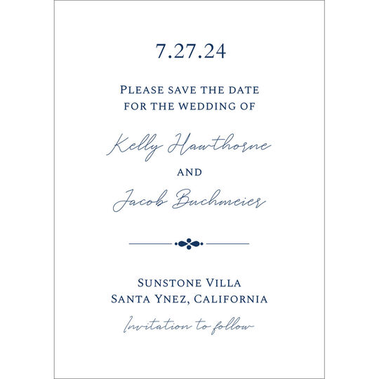 Sweet Motif Save the Date Cards