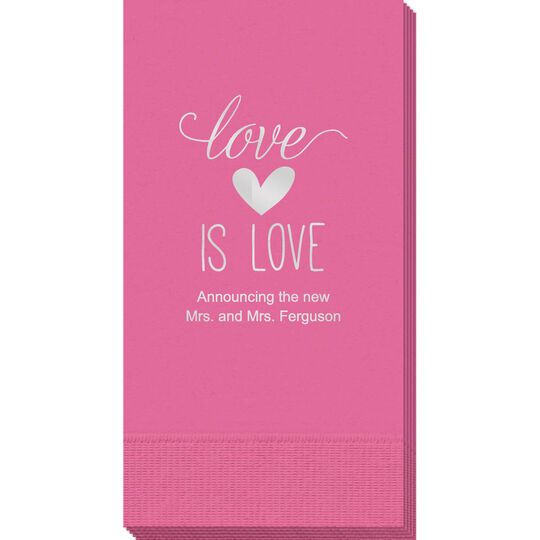 Love is Love Guest Towels