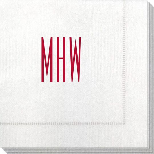 Design Your Own Bamboo Luxe Hemstitch Napkins