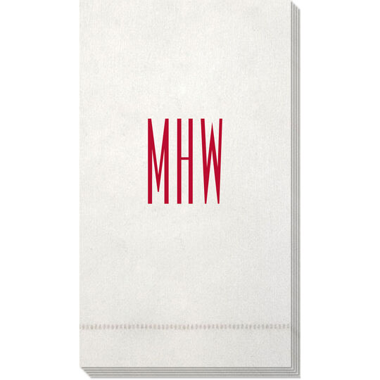 Design Your Own Bamboo Luxe Hemstitch Guest Towels