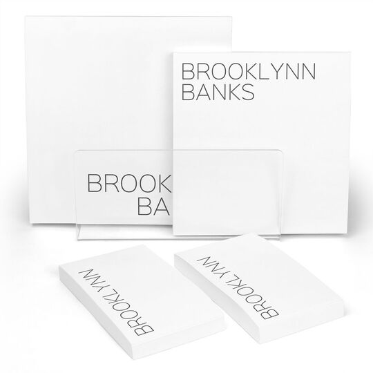 New Brooklynn Notepad Set (4 Pads)