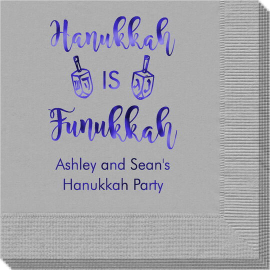Hanukkah Is Funukkah Napkins