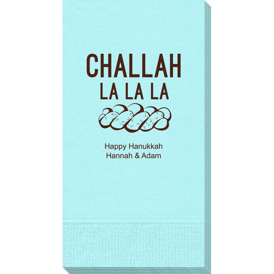 Challah La La La Guest Towels