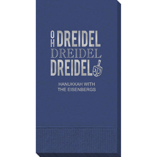 Oh Dreidel Guest Towels