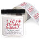 Holiday Wishes Square Address Labels in a Jar Image 1 of 2