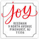 Joy Square Address Labels in a Jar Image 2 of 2