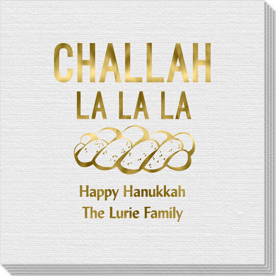 Challah La La La Linen Like Napkins