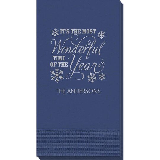 Wonderful Time of the Year Guest Towels